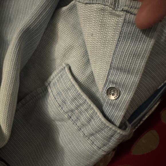 Guess Men's Denim, CottonBlend Button Up Shirt Sleeve Shirt - PRELOVED - Size S - Picture 11 of 11